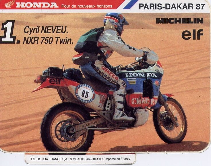 Belle davvero: Honda Africa Twin RD07